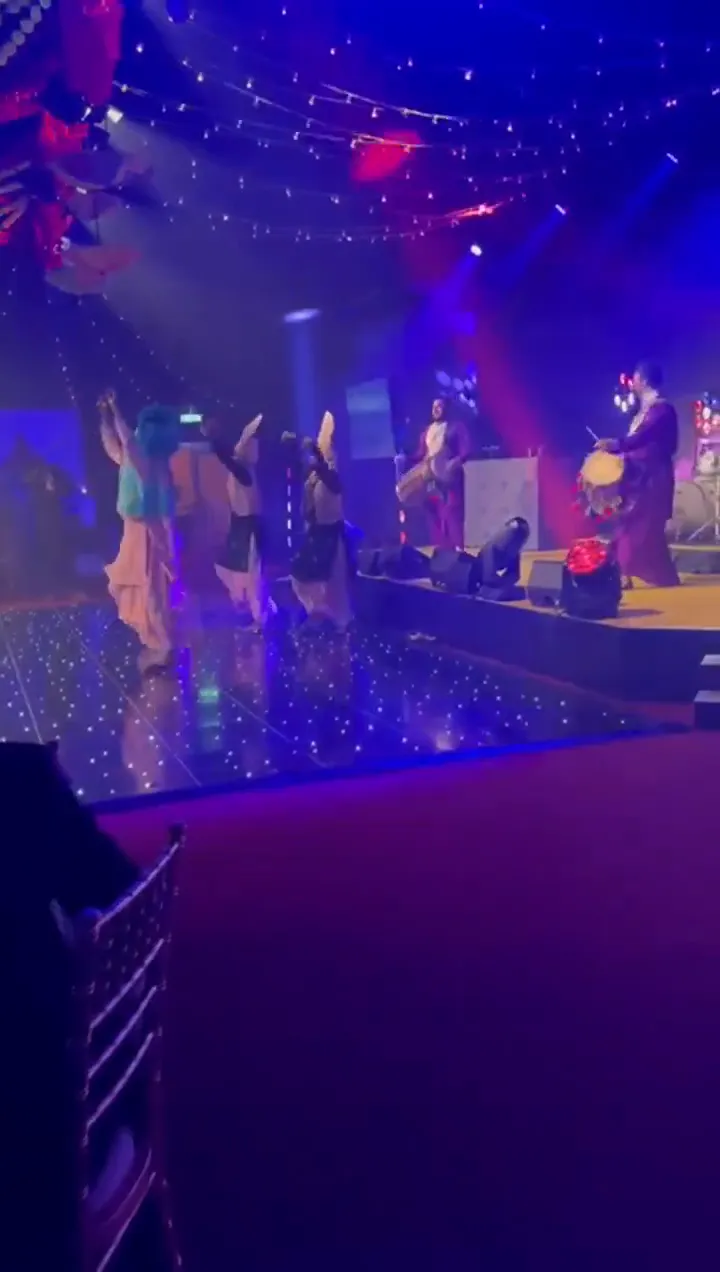 Bhangra show under the lights, Devizes