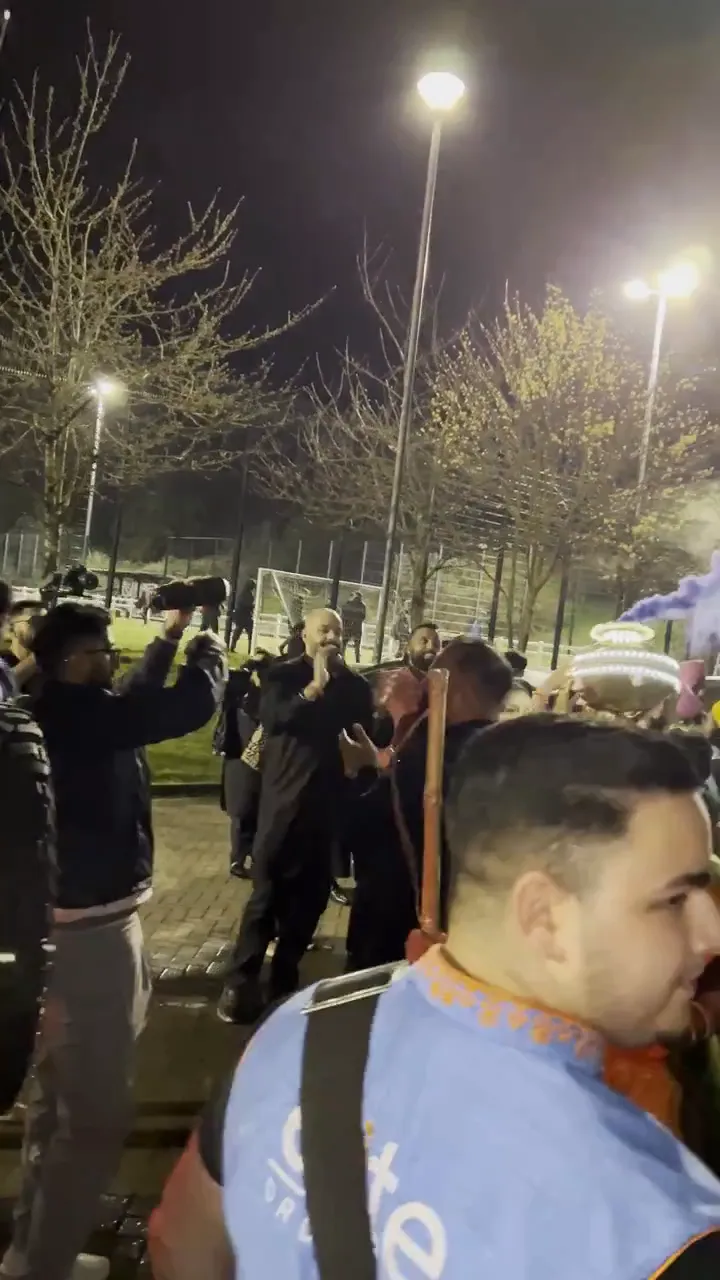Jago entrance with a mobile DJ truck, Devizes